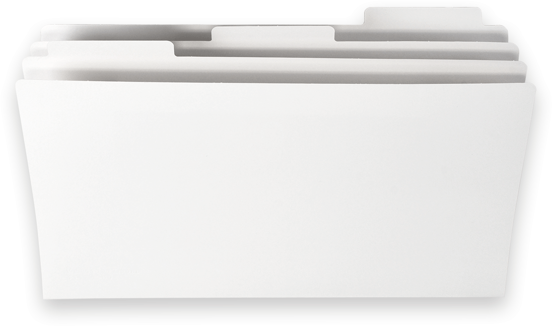 White Filing Folder (563081) - Envelope (1280x1280), Png Download