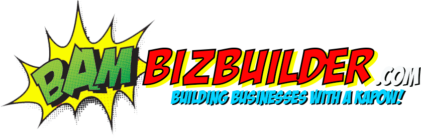 Bam Biz Builder - Graphic Design (896x391), Png Download