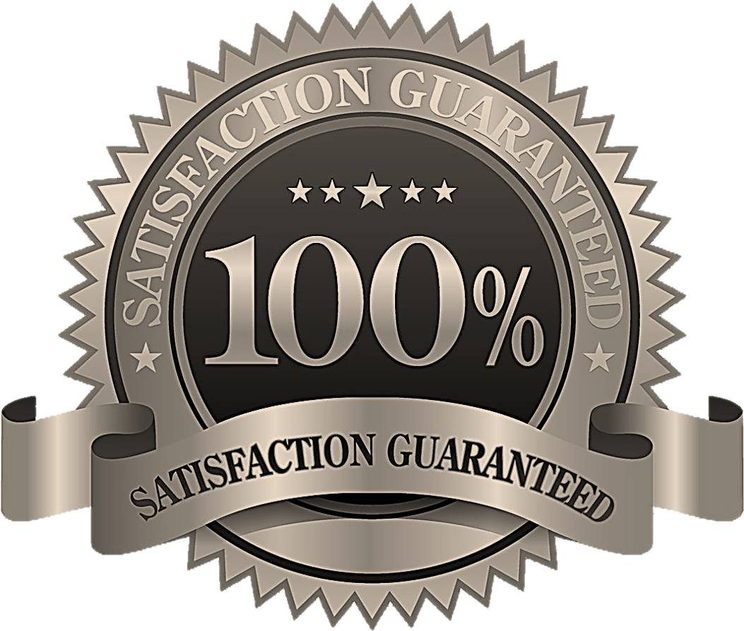 100% Money Back Guarantee - Money Back Guarantee (1052x914), Png Download