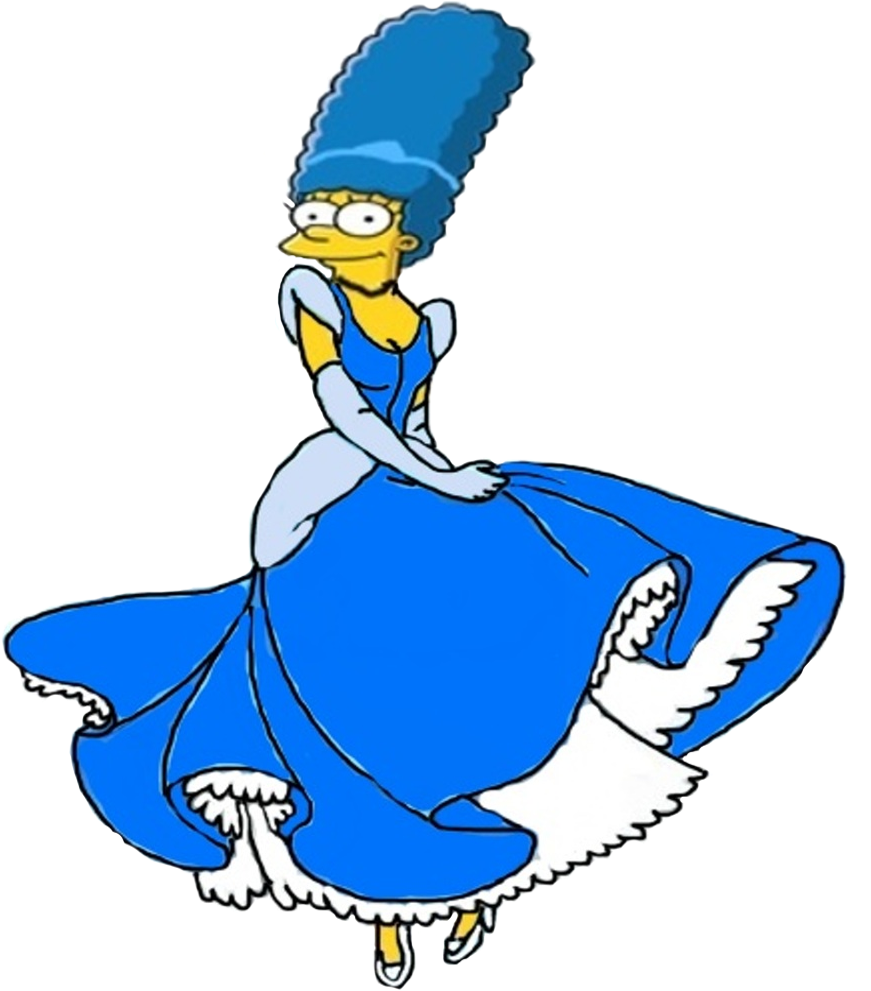 Princess Margerella - Marge Simpson Princess (1243x990), Png Download