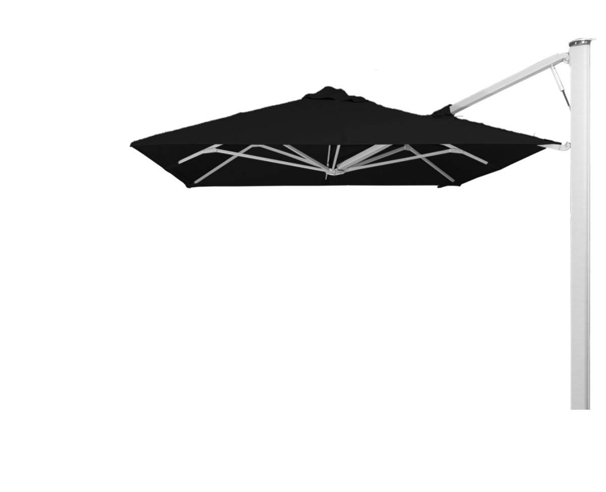 Prostor P7 Wall Parasol 300*300cm Black Widow - Umbrella (1200x1200), Png Download