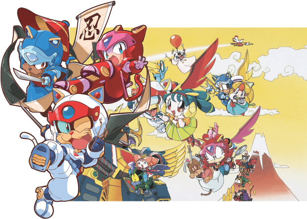Back In The M - Samurai Pizza Cats Official Fanbook (800x450), Png Download