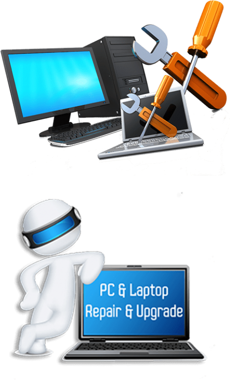Free Png Download Computer Repair Services Png Images - Computer Laptop Service (481x804), Png Download