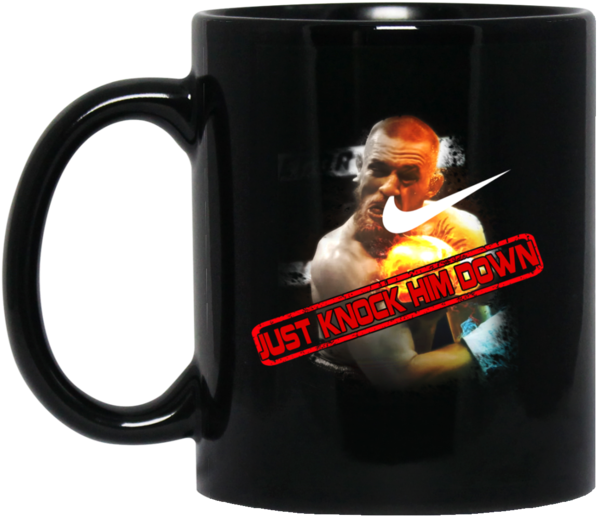 Floyd Mayweather Conor Mcgregor Mug Just Knock Him - Police Turkey Thanksgiving (600x600), Png Download