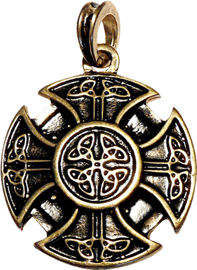 Price Match Policy - Metal Celtic Cross Pendant (555x555), Png Download