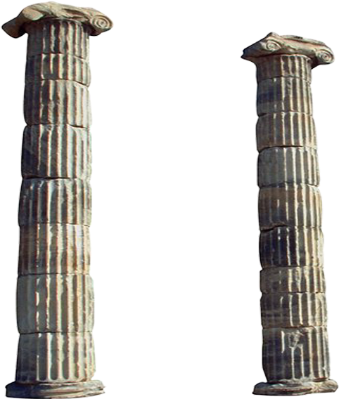 Pier Greece Greek Columns Transprent Png - Column (567x567), Png Download