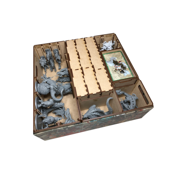 Go7gaming Insert For Rising Sun Daimyo Box - Coffee Table (600x600), Png Download