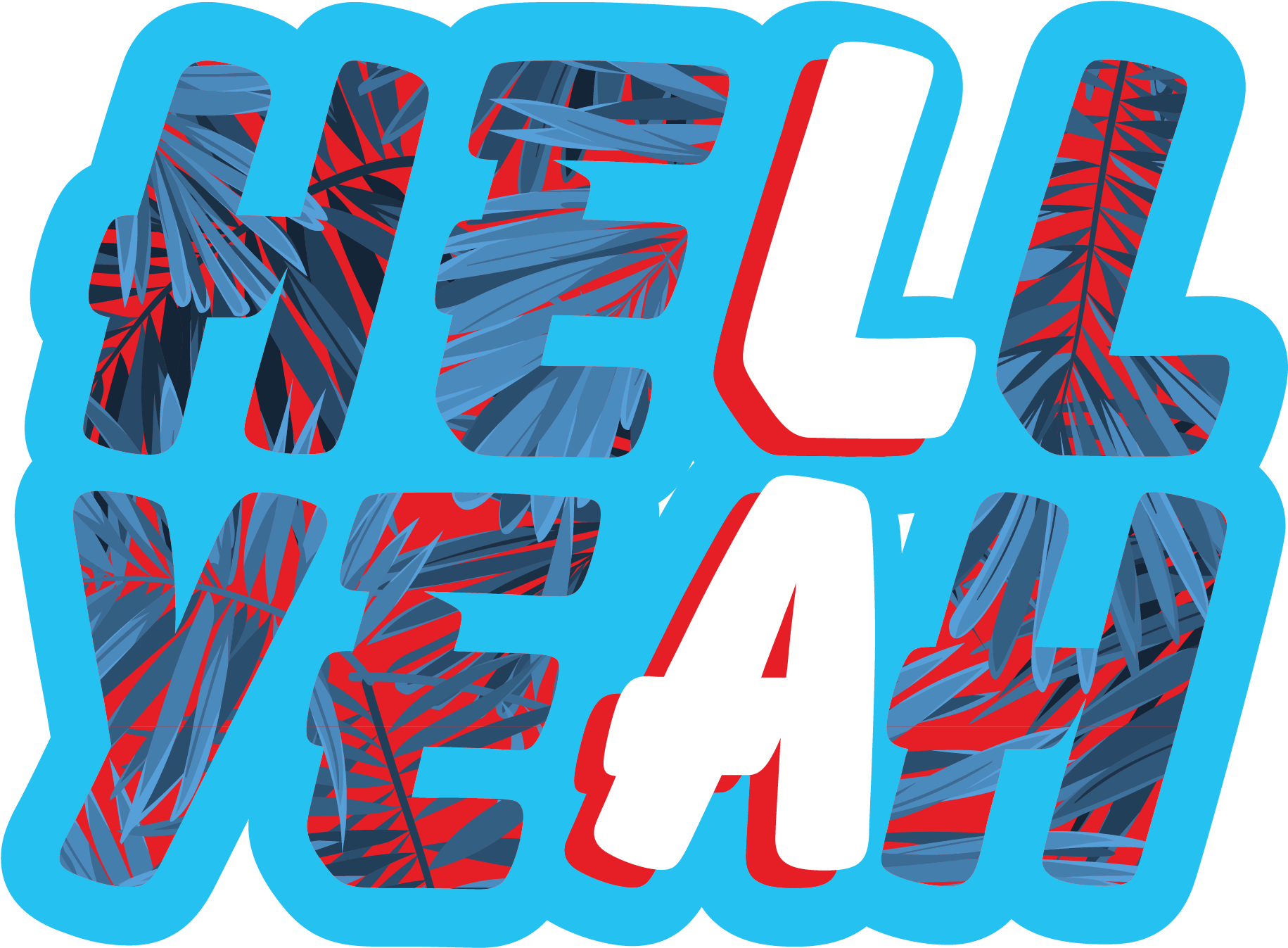 Hellyeah 7 - Calligraphy (2501x2500), Png Download