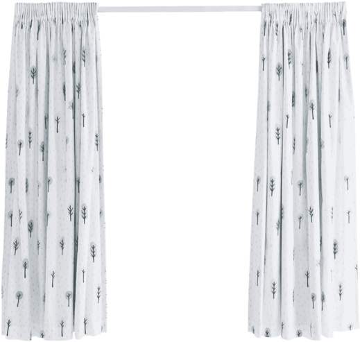 White Transparent Curtains Transparent Background - Earrings (654x654), Png Download