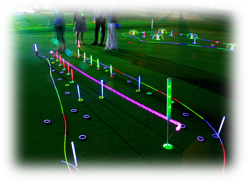 Glow Golf Blurred Pic For Invite - Grass (944x693), Png Download
