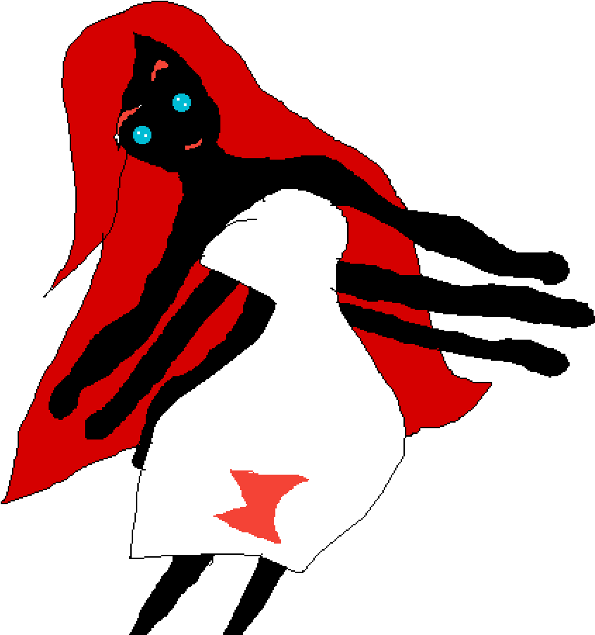 Black Widow Spider Furry - Illustration (1000x1000), Png Download