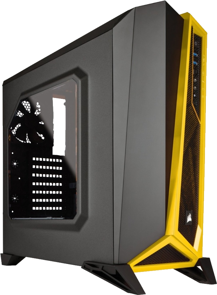 Pc Medium 1807 Pc Master Race Iontec - Corsair Cabinet Cc 9011083 Ww Spec Alpha Red (815x1000), Png Download