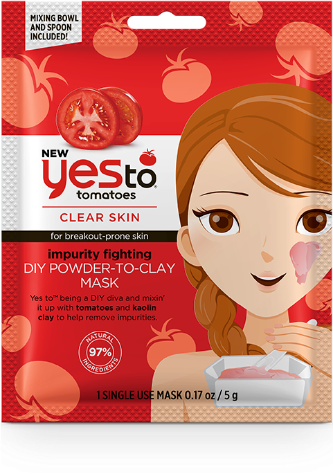 Yes To Tomatoes - Yes To Tomatoes Powder To Clay Mask (480x696), Png Download