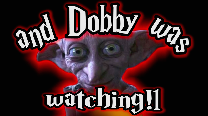 And Dobby Was Watching - Poster (1366x768), Png Download