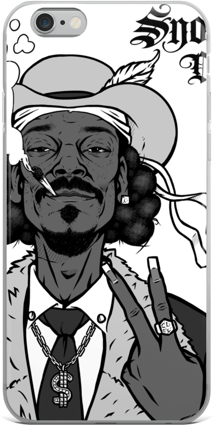 Visit - Cartoon Snoop Dogg Drawing (1000x1000), Png Download