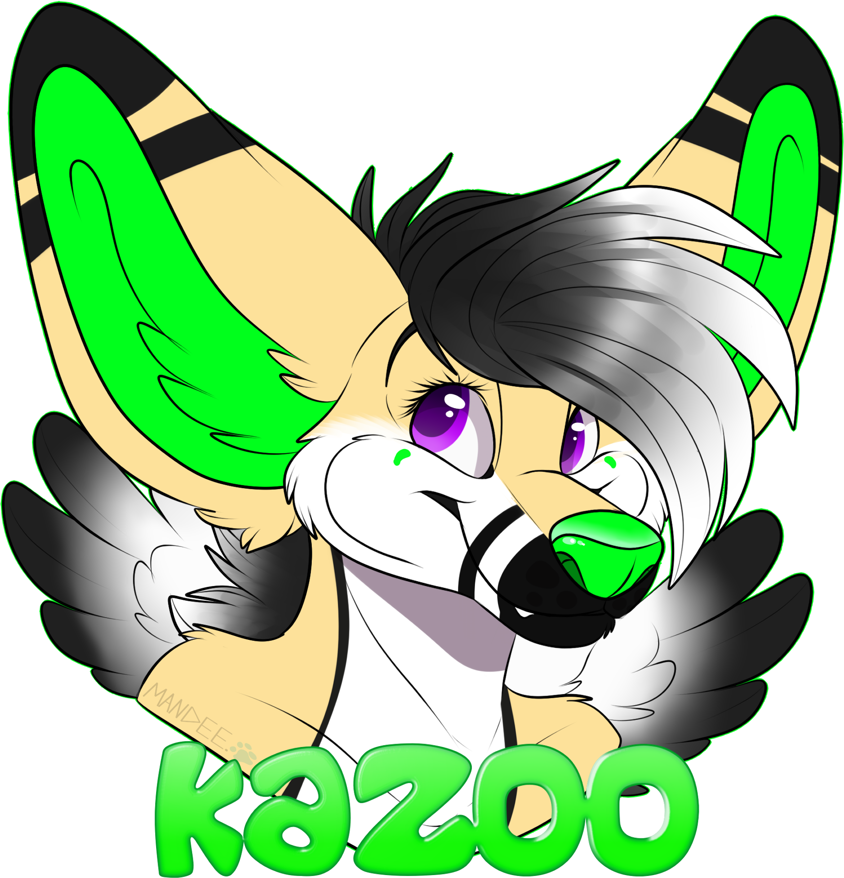 Kazoo - Cartoon (1716x1800), Png Download
