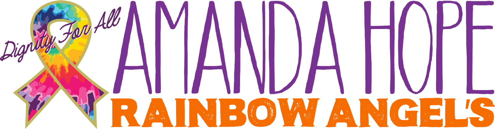 Amanda Hope Rainbow Angel's Was Founded In 2013, In - Amanda Hope Rainbow Angels (1600x418), Png Download