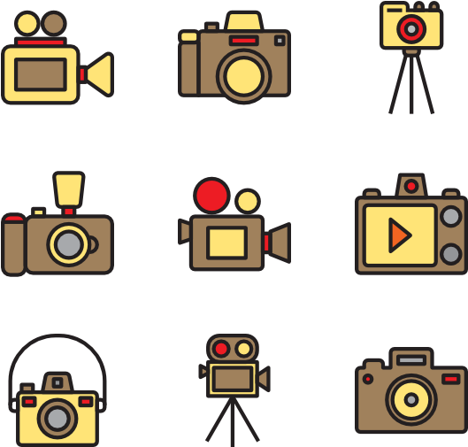 Camera - Water Bottle Vector Png (600x564), Png Download