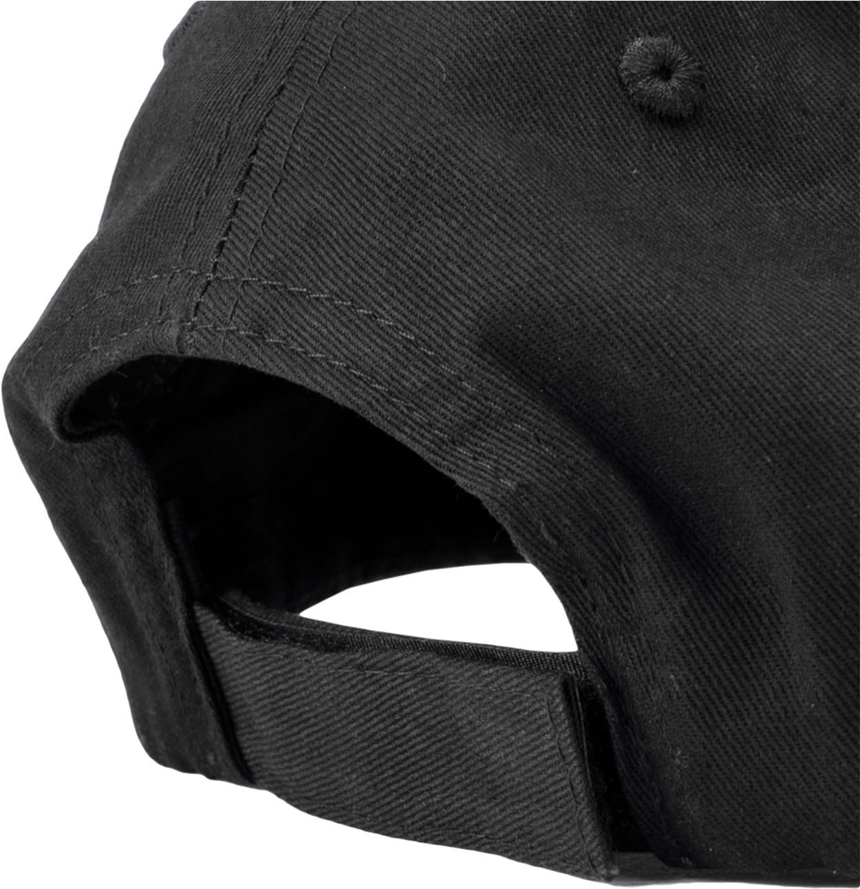 Black Cap Back - Baseball Cap (1417x1417), Png Download