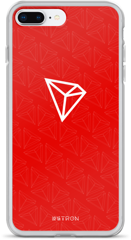 Tron / Trx Wr Iphone Case Iphone 7 Plus/8 Plus Crypto - Iphone (1000x1000), Png Download