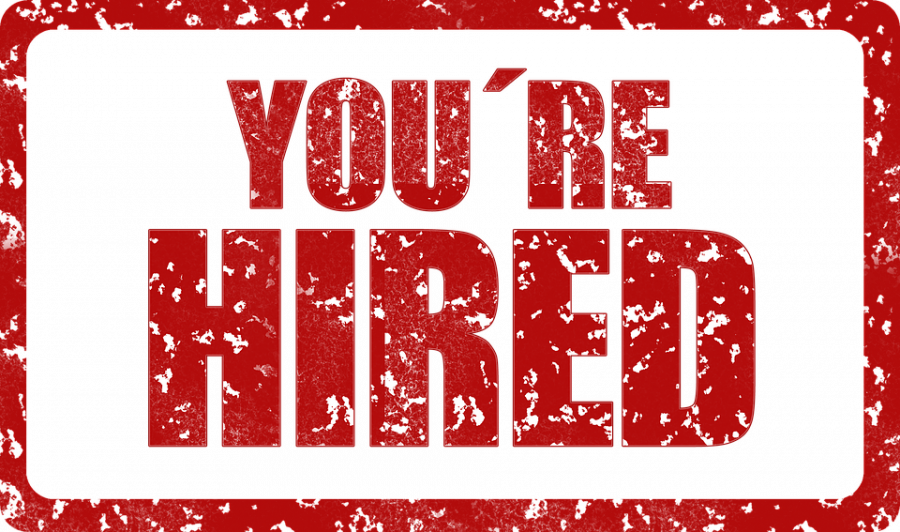 Tron [trx] Welcomes Mike Liu To Its Tech Team Prepping - You Re Hired Stamp Png (900x532), Png Download