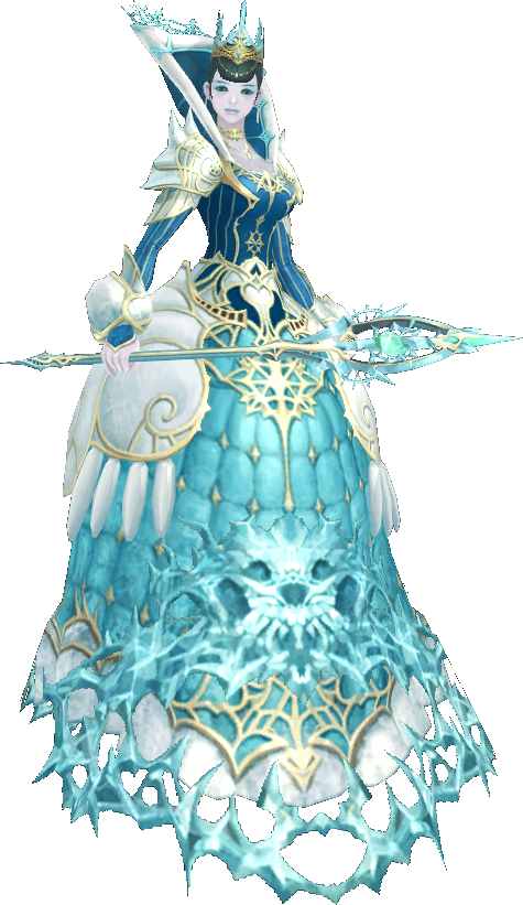 Goddess Clipart Freya - Queen Freya Lineage 2 (475x821), Png Download