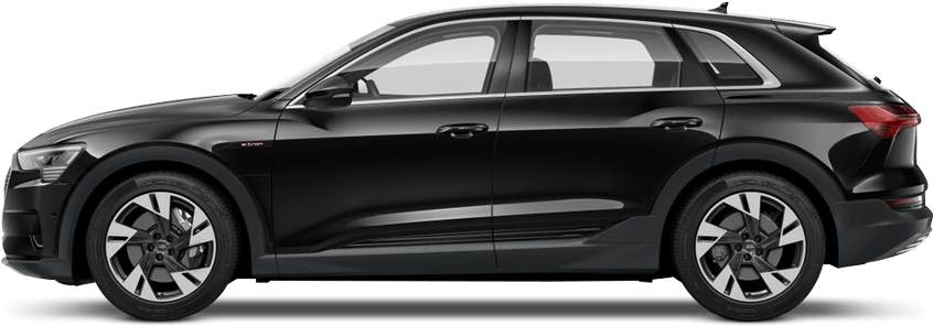 Brilliant Black - Audi E Tron Black (850x480), Png Download
