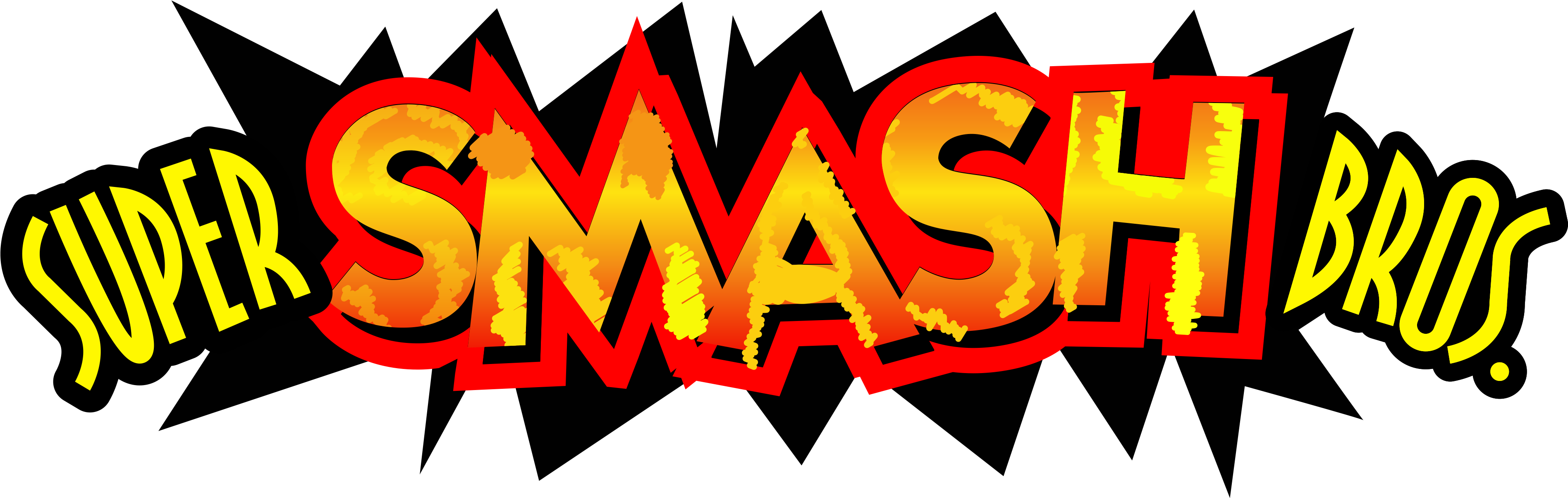 Super Why Logo Png - Smash Bros 64 Logo (3840x2160), Png Download