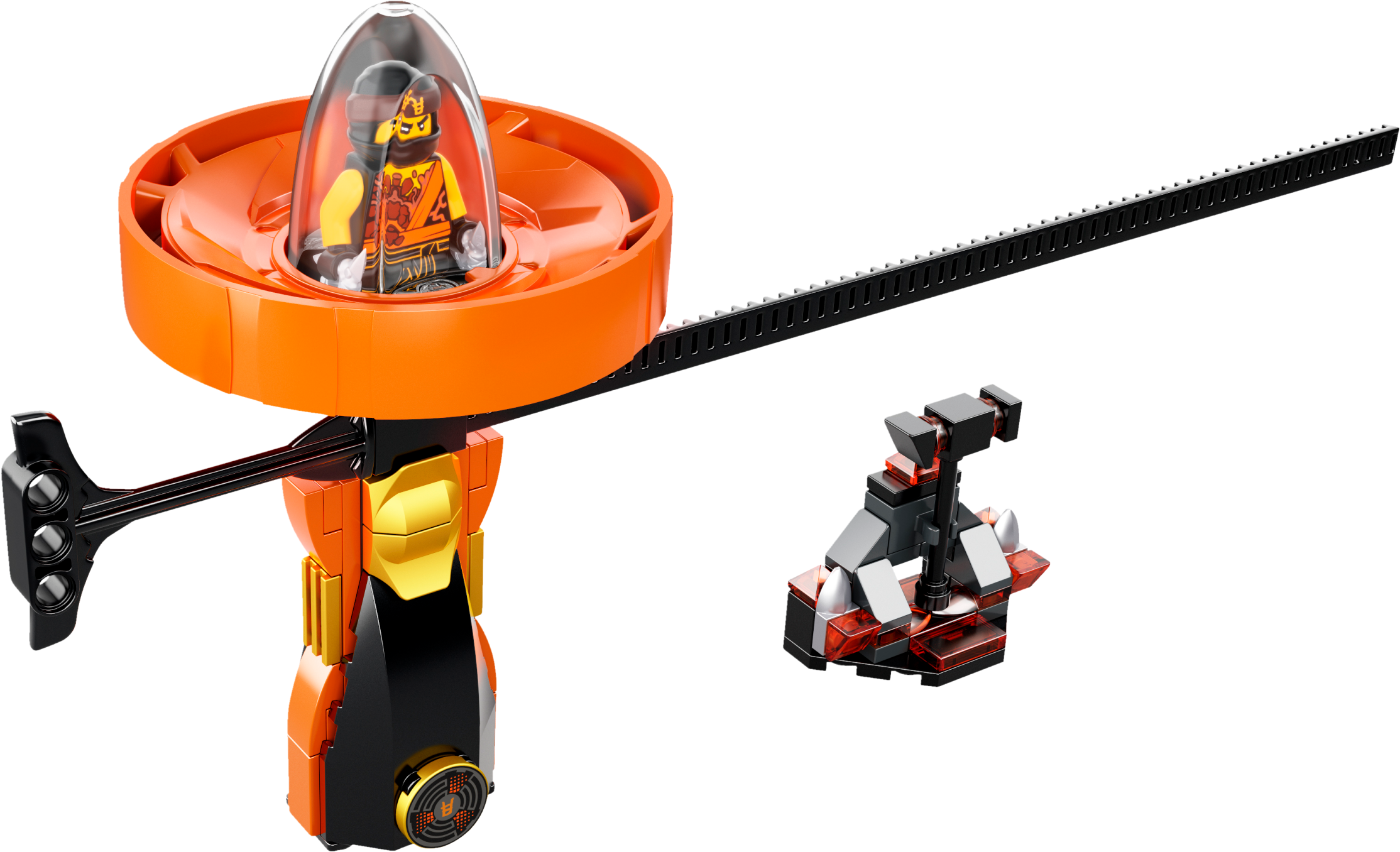 Cole Spinjitzu Master - Lego 70637 (2400x1799), Png Download
