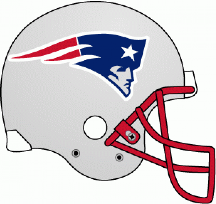 New England Patriots Iron On Stickers And Peel-off - Patriots Helmet Logo (750x930), Png Download