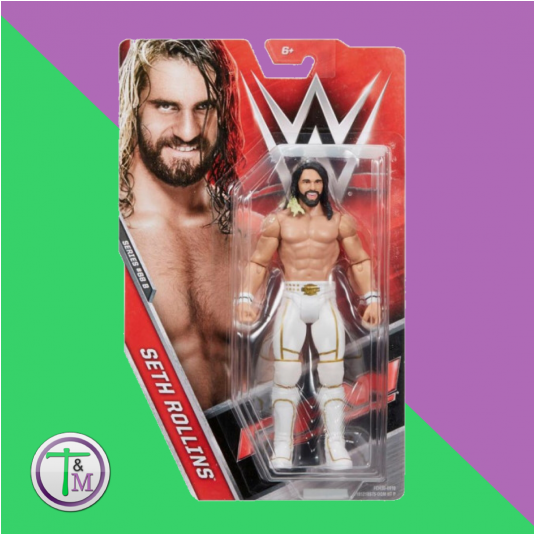 Seth Rollins Limited Stock Available - Wwe Toy John Cena (533x800), Png Download