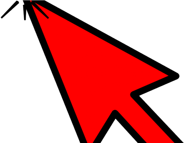 Mouse Cursor Click Clipart Hand Cursor (640x480), Png Download