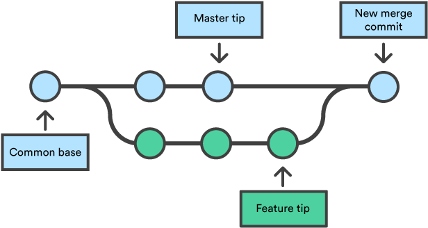 Https - Github Merge (800x458), Png Download