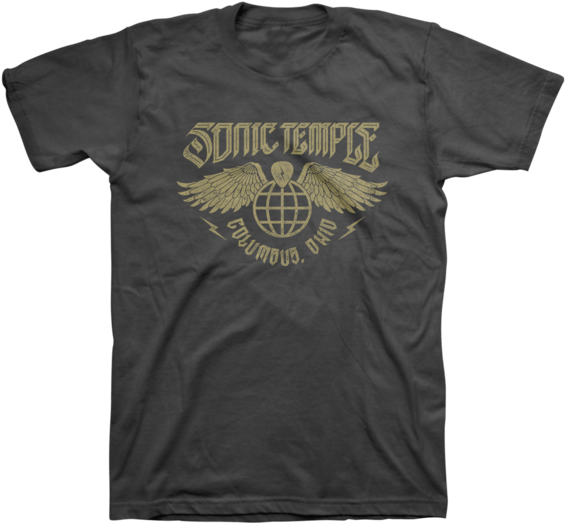 Globe Wings Unisex Tee - Foo Fighters Band T Shirts (600x600), Png Download