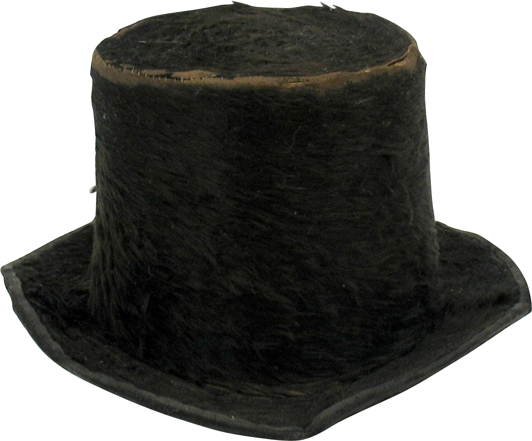 19th Century Beaver Hat (1047x1047), Png Download