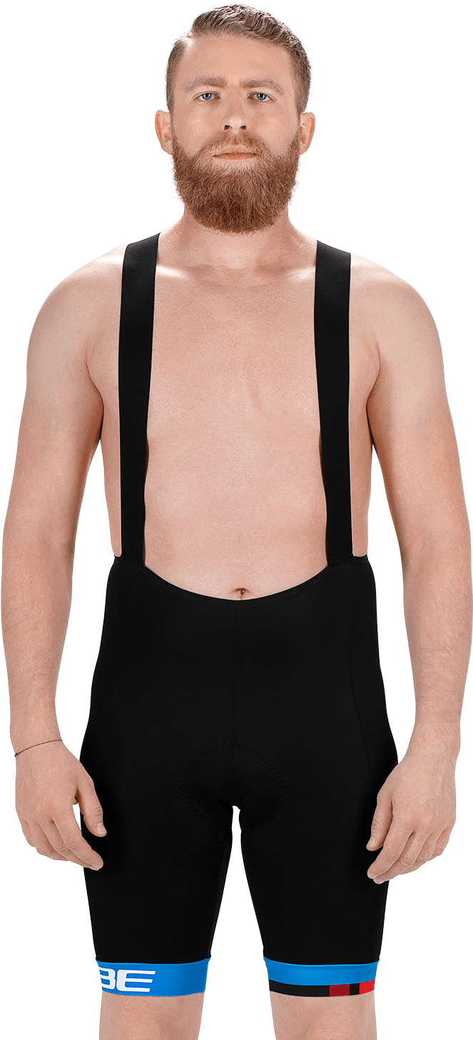 Detail Image 1 Of Cube Teamline Bib Shorts - Shorts (1000x1500), Png Download