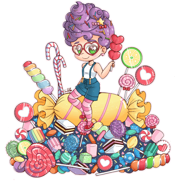 Candy Pile Png - Illustration (660x660), Png Download