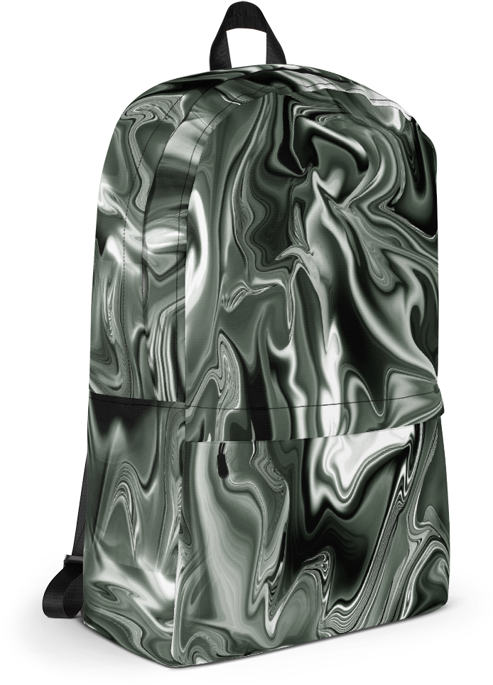 Black Holo Marble Tumblr Soft Grunge Backpack - Soft Grunge (1000x1000), Png Download