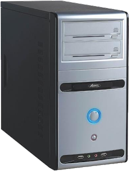 Cpu - Hardware Externo De Una Computadora (400x355), Png Download