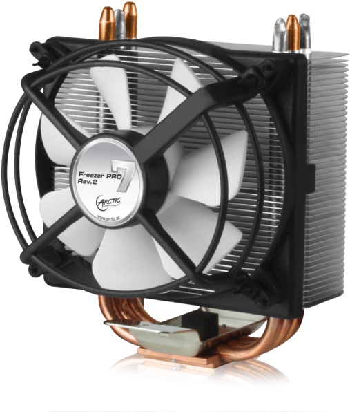 Computer Fan Png - Arctic Freezer 7 Pro Rev.2 Processor Cooler (660x660), Png Download