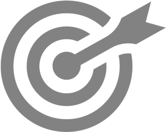Our Vision - Arrow In Target Icon (500x500), Png Download