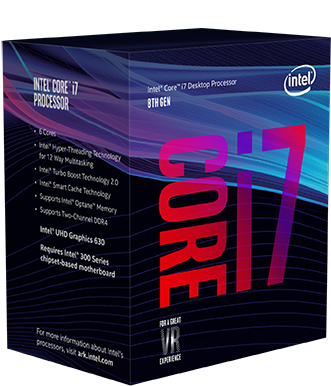 Features - - Intel Core I7 8700 (352x399), Png Download