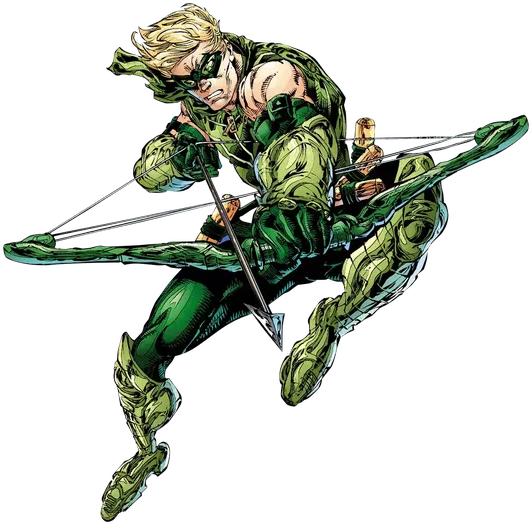 Green Arrow Comic Png Clipart Black And White Library - Arrow Dc Comics Png (602x602), Png Download