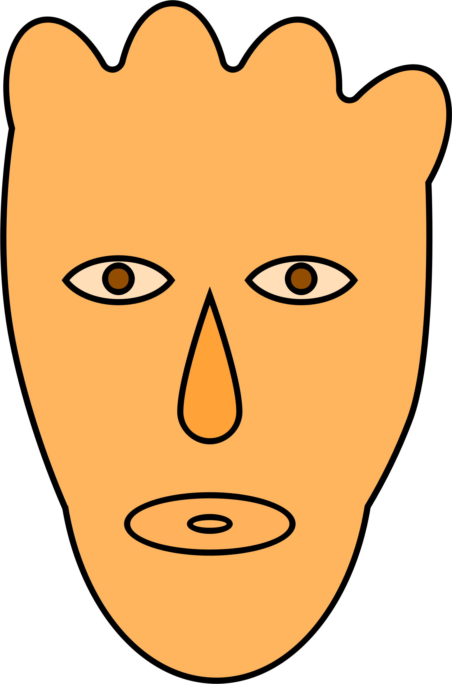 Knucklehead Mr Clipart Watercolor - Twin (1549x2346), Png Download