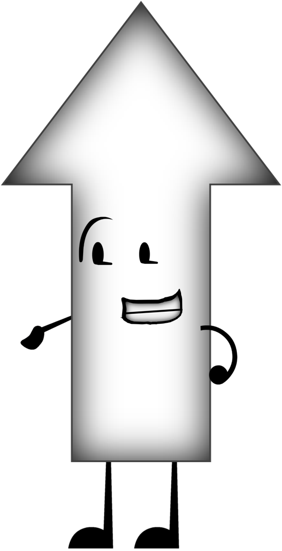 Arrow - Cartoon (556x1084), Png Download