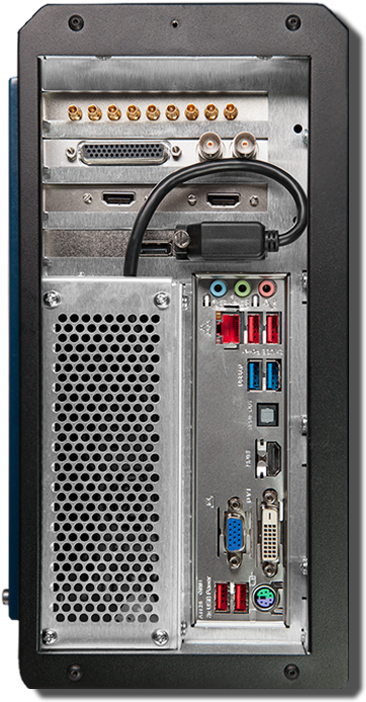 Hd 500 Rear Panel - Hd500 Livestream (375x717), Png Download