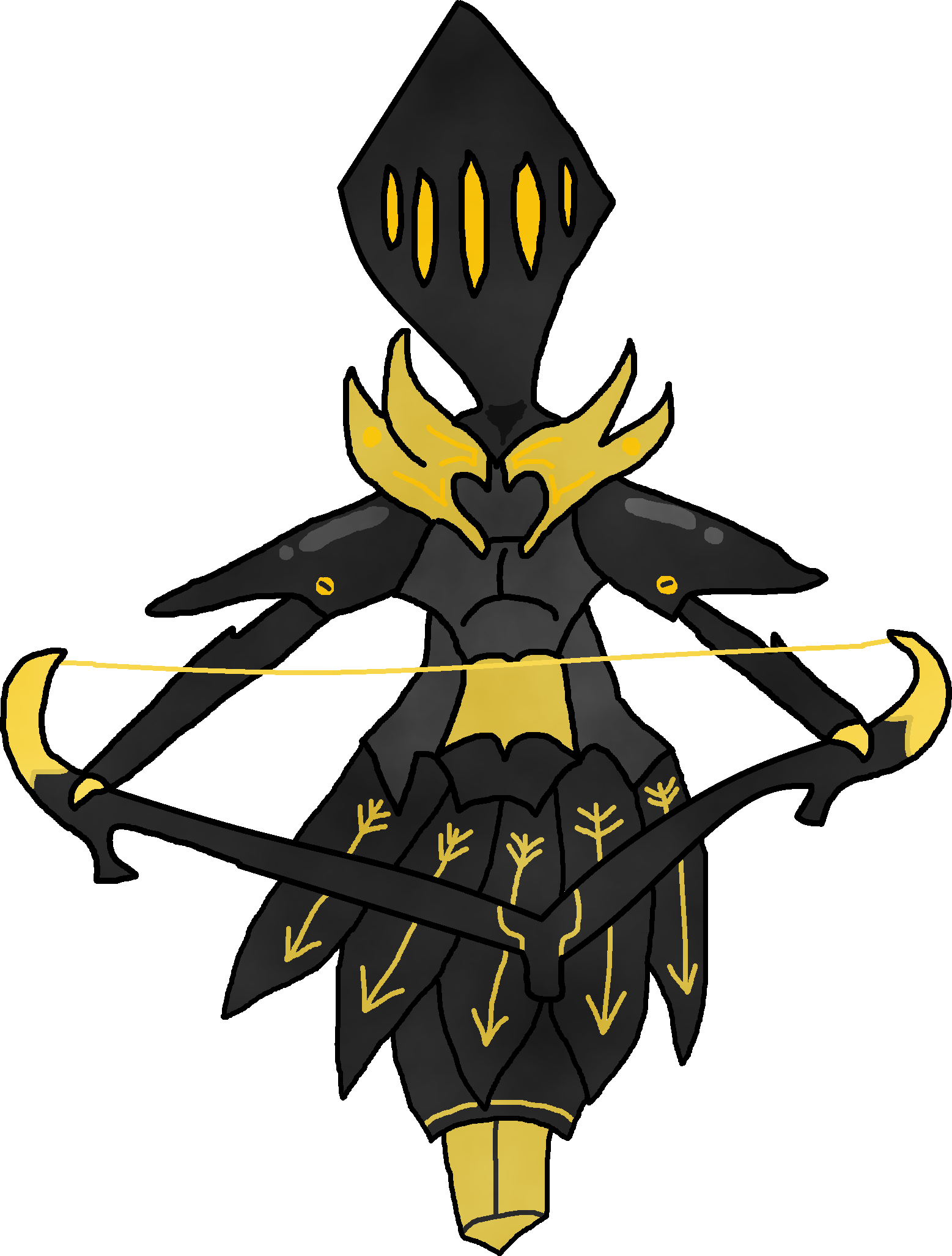 Ub-arrow - Cartoon (1557x2052), Png Download