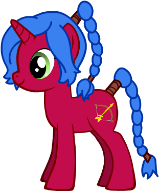 Golden Arrow - Horse (830x650), Png Download