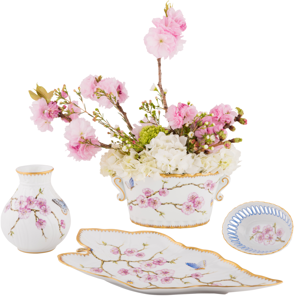 Anna Weatherley Creates Exclusive Cherry Blossom Collection - Artificial Flower (1040x1040), Png Download