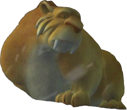 Lenny - Ice Age Dab (410x354), Png Download